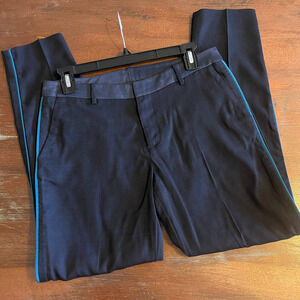 Maiyet Women's Tuxedo Pants Wool Linen & Silk Blend Size 36 Made in USA